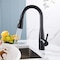 Kibi Bari Single Handle Pull Down Kitchen & Bar Sink Faucet, Matte Black KKF2015MB - alternate 7